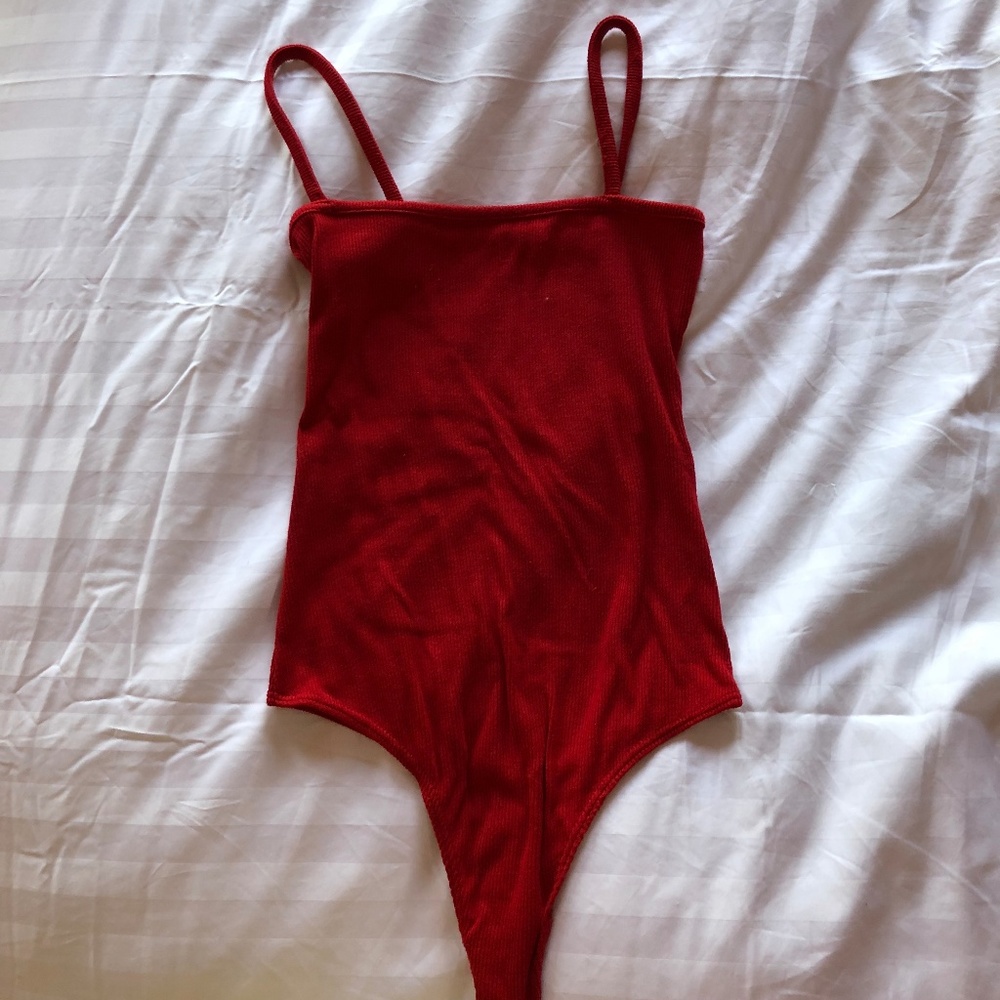 Red Body Suit
